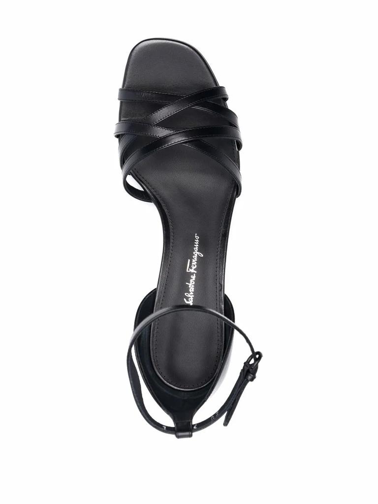 Salvatore Ferragamo Ferragamo Strap-Detail Open-Toe Sandals