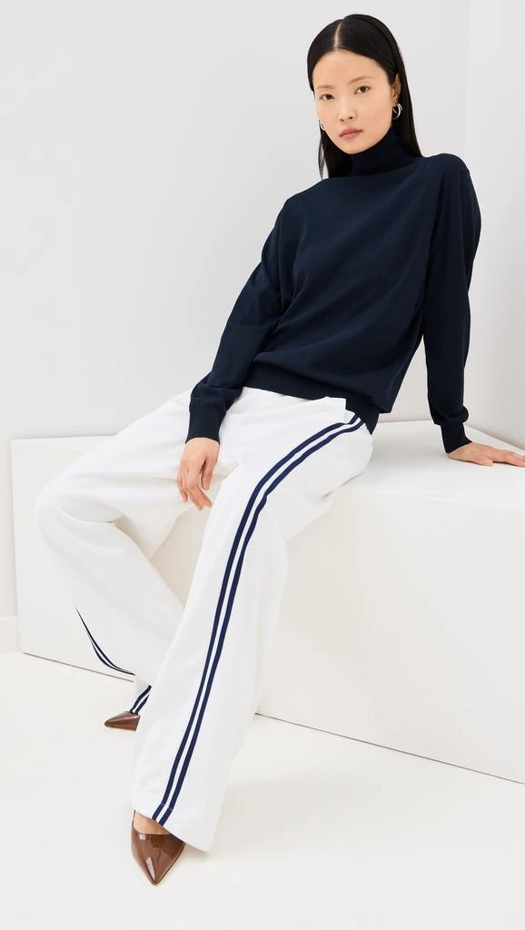Tibi Super Fine Gauge Perfect Turtleneck Pullover 4