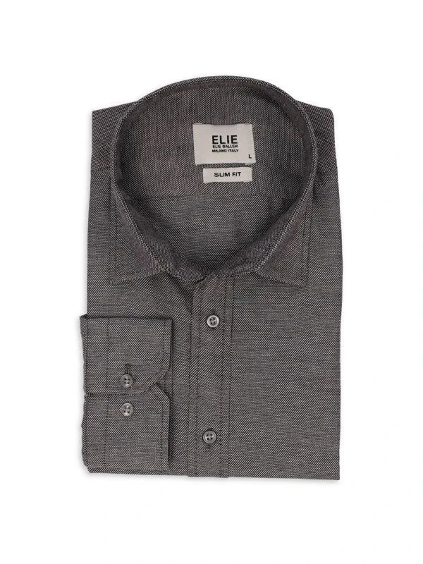Elie Balleh Slim Fit Check Dress Shirt 1