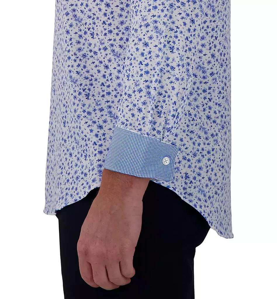 Report Men's Slim-Fit Floral-Print Shirt 3
