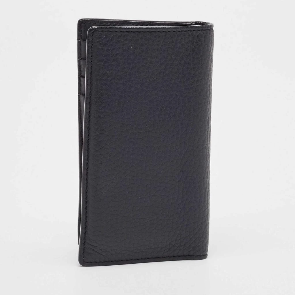 Tom Ford Tom Ford Navy Blue Leather Bifold Card Case 4