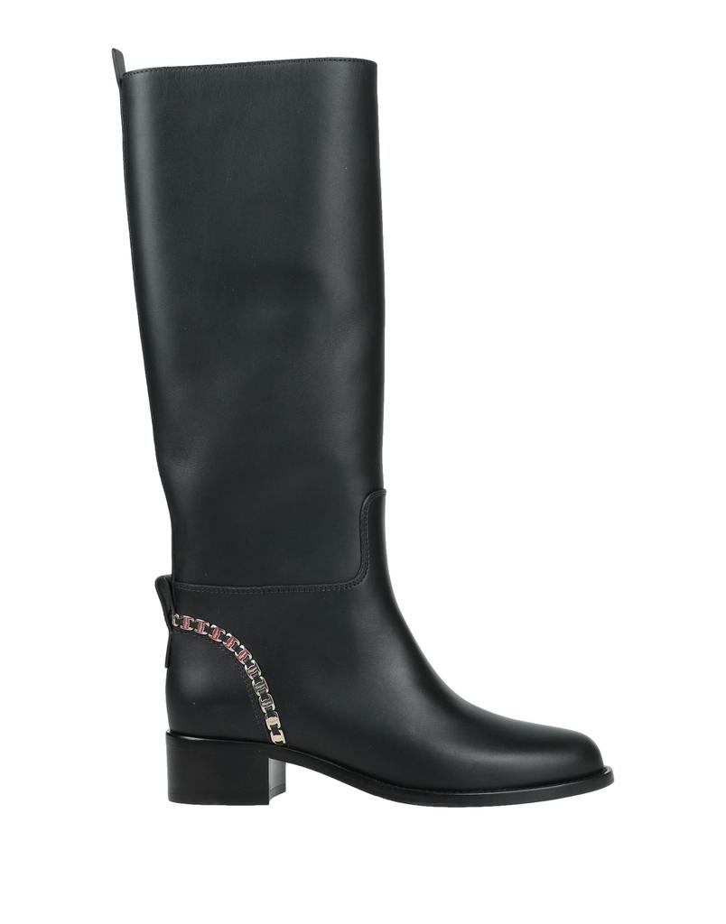 ロングブーツ SALVATORE FERRAGAMO Ivory Leather Rook Ankle Boots Ferragamo Ivory Leather Rook Ankle Boots | italist