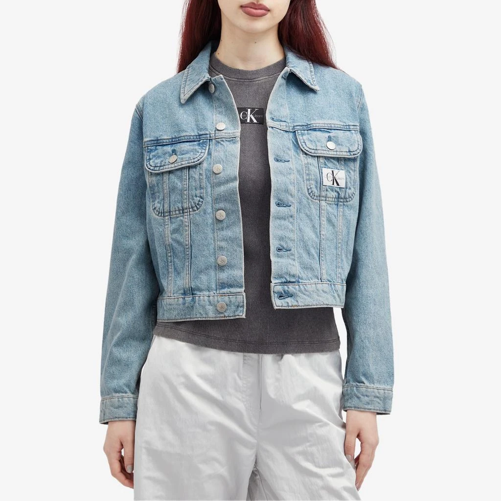 Calvin Klein Calvin Klein Cropped 90S Denim Jacket 2