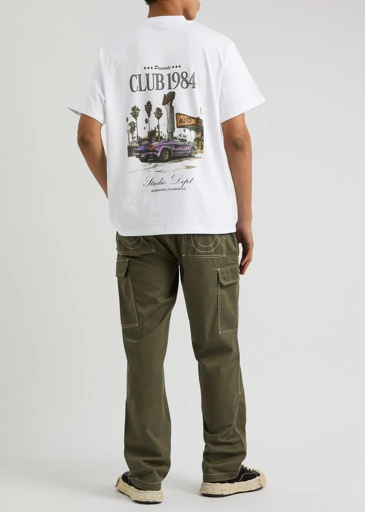 CLUB 1984 LA Auto printed cotton T-shirt 4
