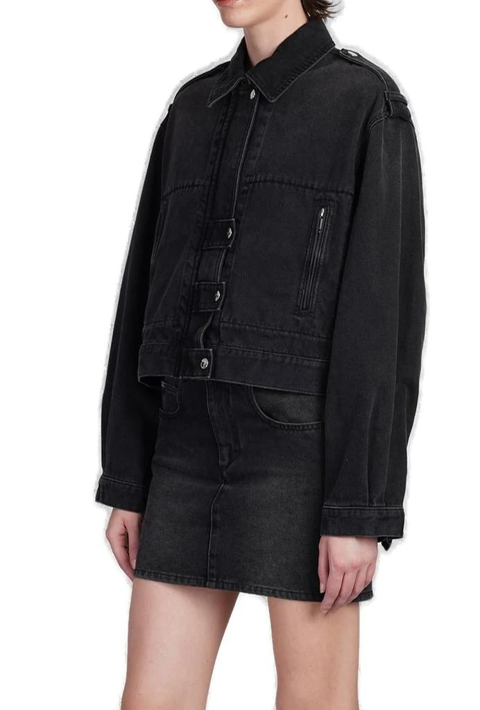 Isabel Marant Étoile Isabel Marant Étoile Julie Cropped Denim Jacket 3
