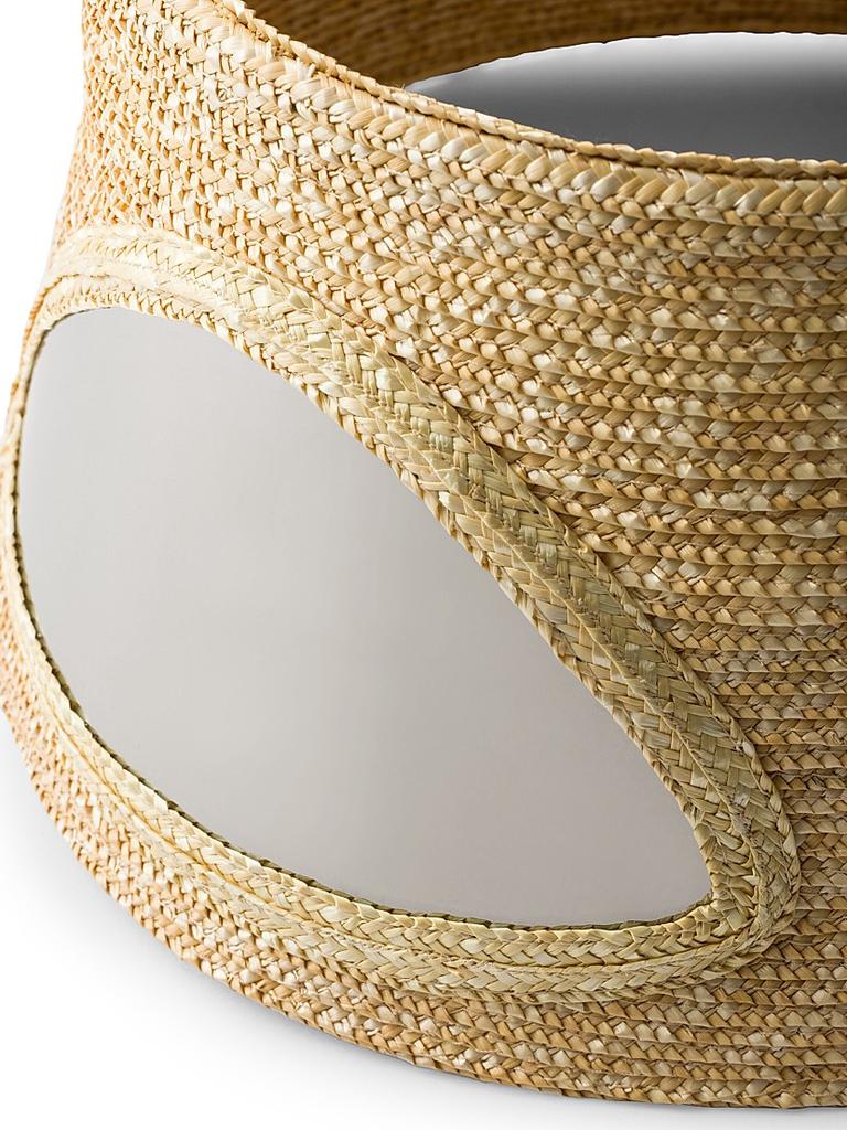 Prada Straw Visor Cap - Hats - Free Shipping - BeyondStyle