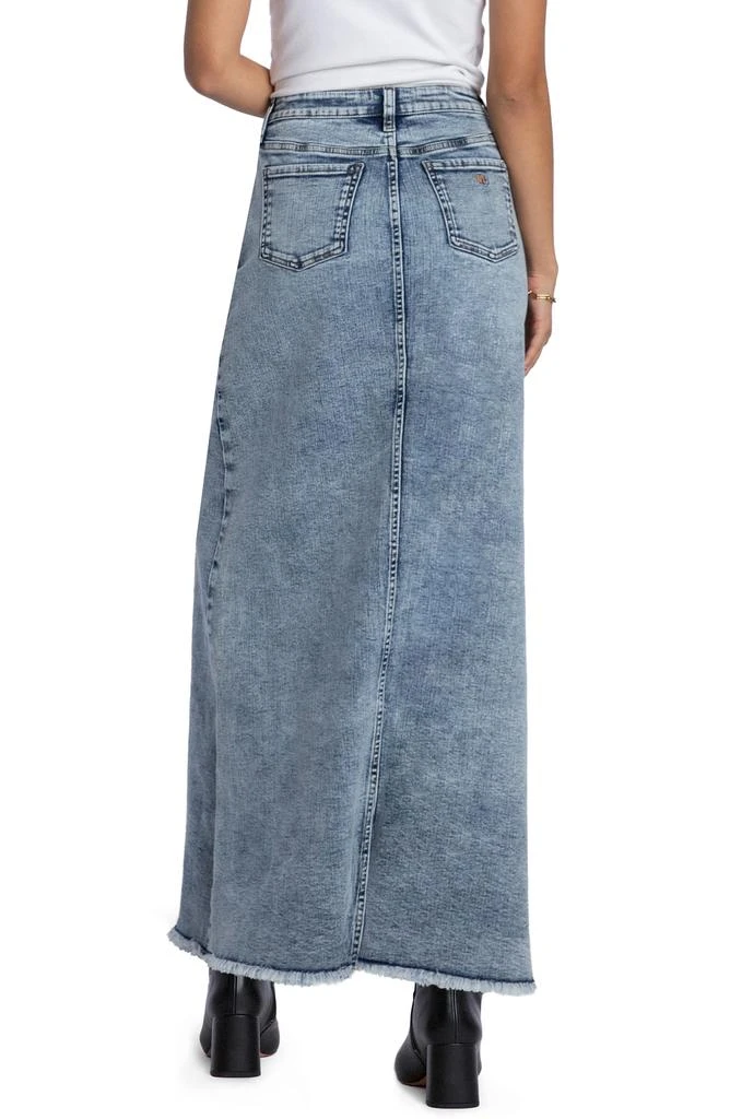 Wash Lab Denim The Lowdown Denim Maxi Skirt 2