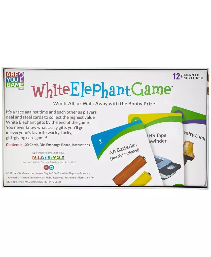AreYouGame White Elephant Game Set 3