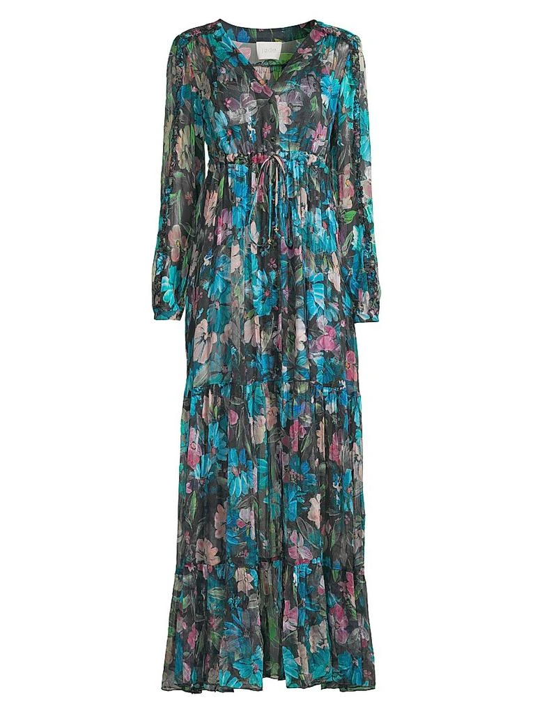Johnny Was Mabel Silk Maxi Dress 1