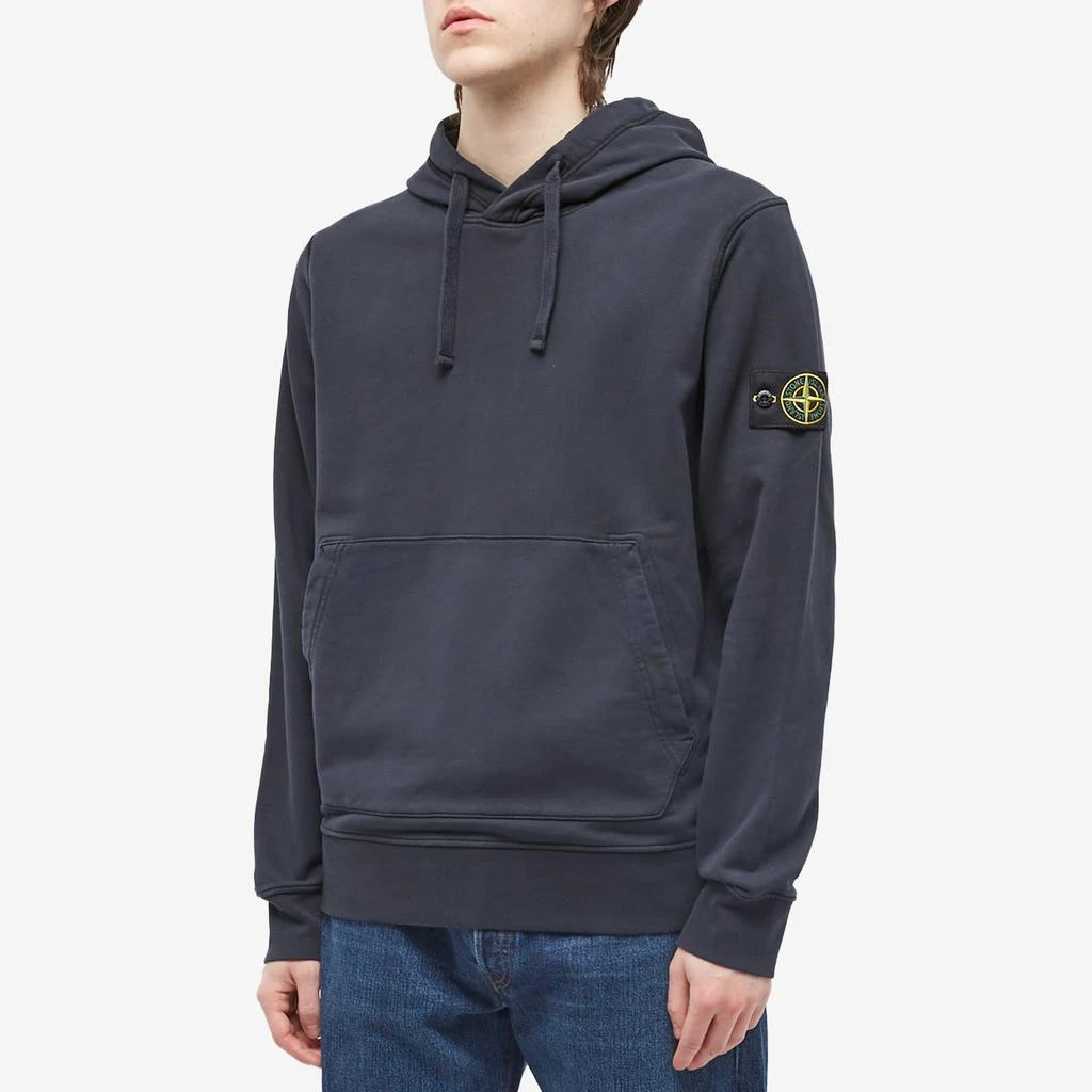 Stone Island Stone Island Garment Dyed Popover Hoodie 2