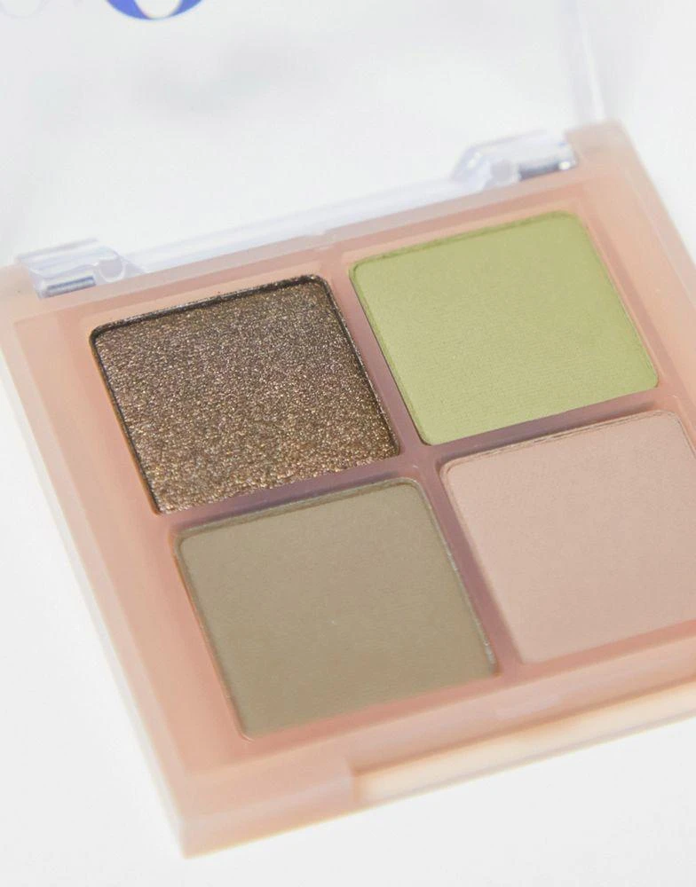 Huda Beauty Huda Beauty GloWish Micro Mini Eyeshadow Palette - Moss 4