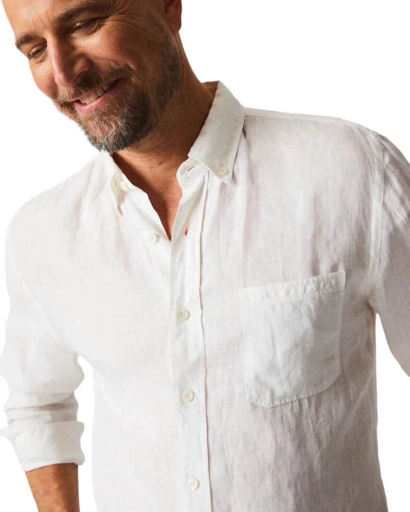 Billy Reid Billy Reid - Tuscumbia Linen Shirt Button Down Shirt 3