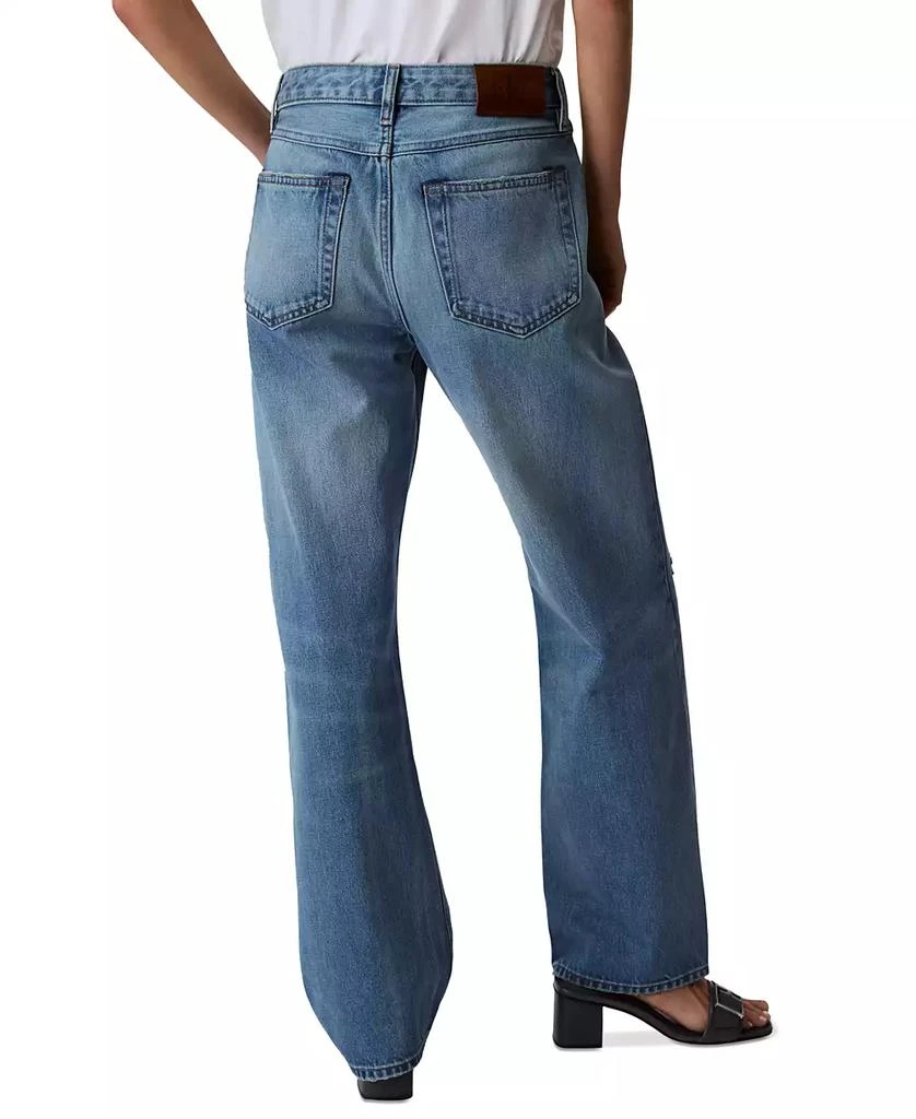 Calvin Klein Women's 90s Straight-Leg Rigid Jeans 3