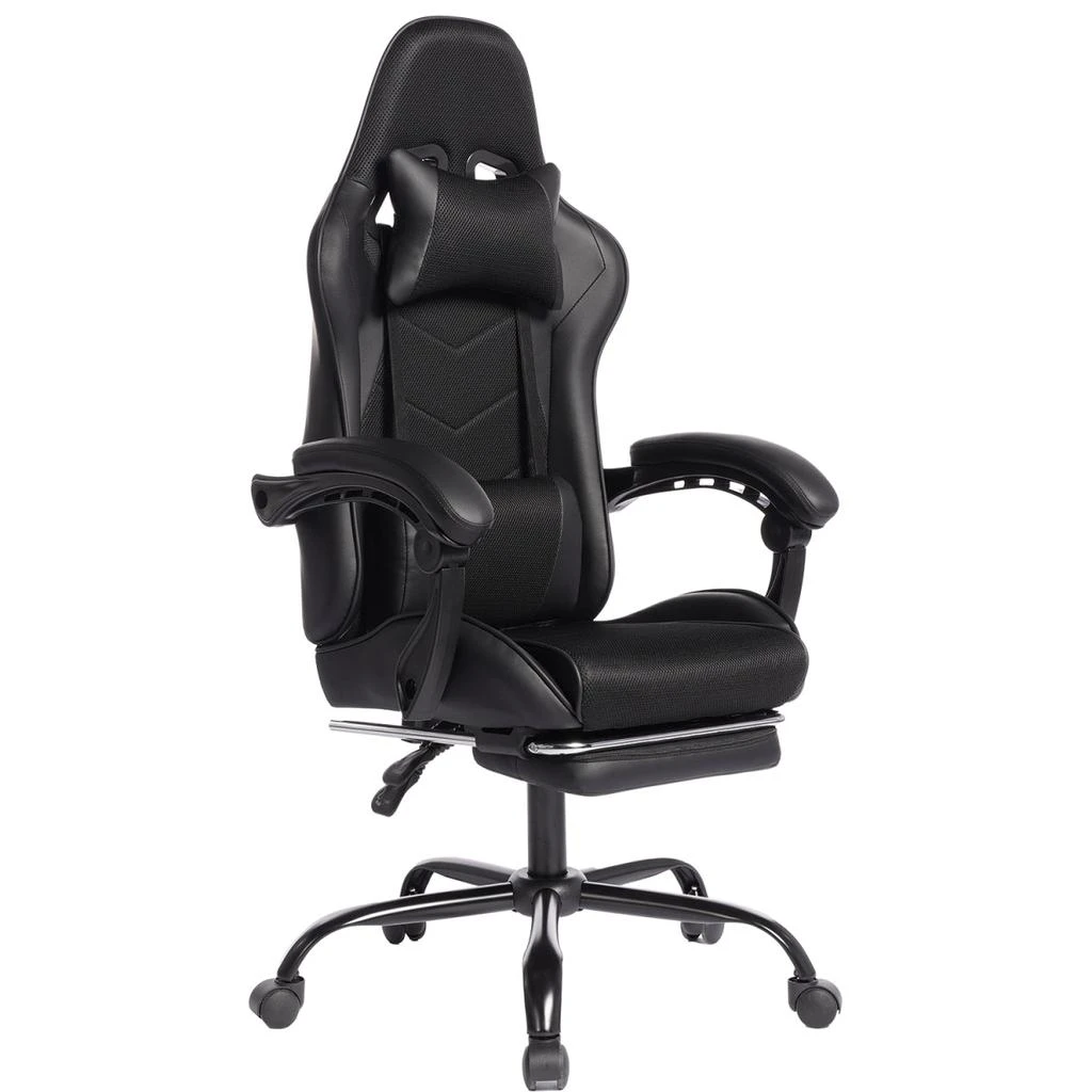 Streamdale Furniture Streamdale Human-Computer Interaction Gaming Chair with Footrest