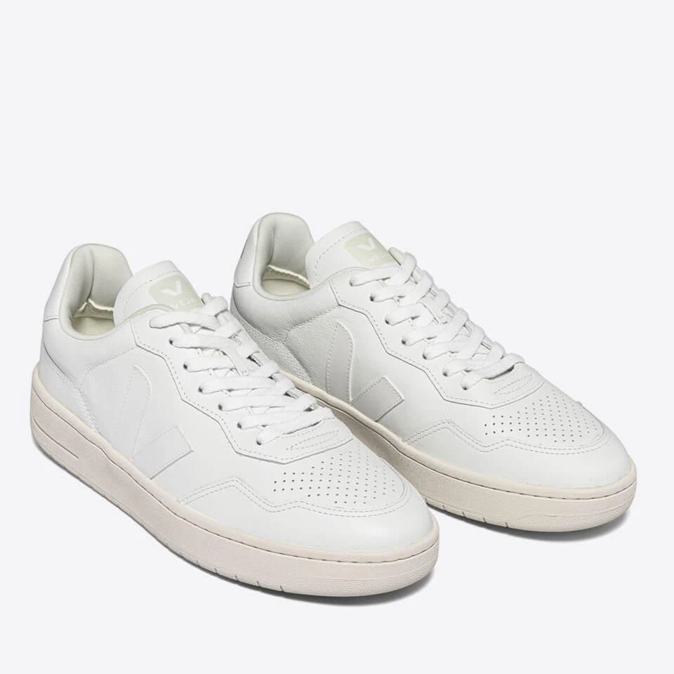 Veja VEJA WOMEN'S V-90 BASTILLE LEATHER TRAINERS 2