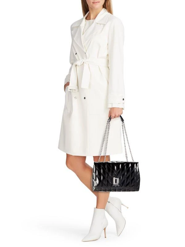 Karl Lagerfeld Paris Lafayette Quilted Patent Leather Shoulder Bag 2