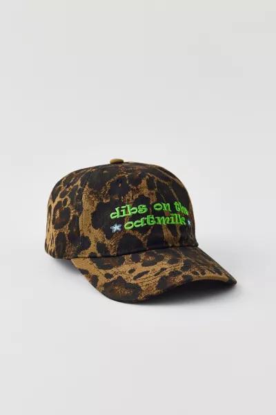 MARCUS ADLER Dibs On Oatmilk Leopard Print Baseball Hat