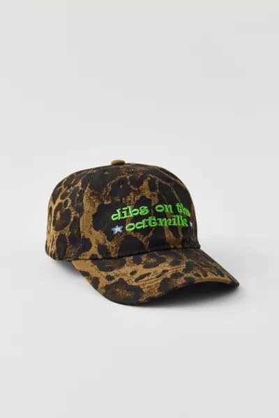 Urban Outfitters Dibs On Oatmilk Leopard Print Baseball Hat 2