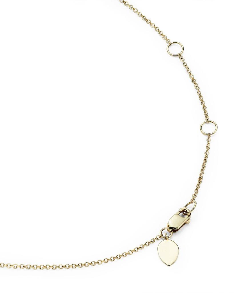 Meira T 14K Yellow Gold Turquoise Doublet and Diamond Pendant Necklace with Cultured Freshwater Pearl Charms, 16" 4