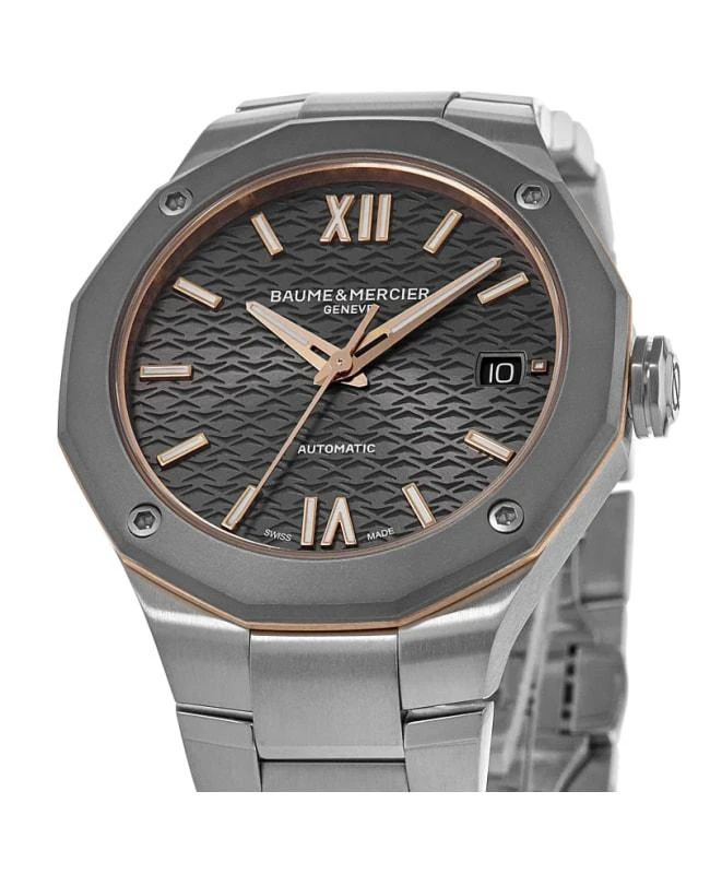 Baume & Mercier Baume & Mercier Riviera 36mm Grey Dial Steel Women's Watch 10661 2