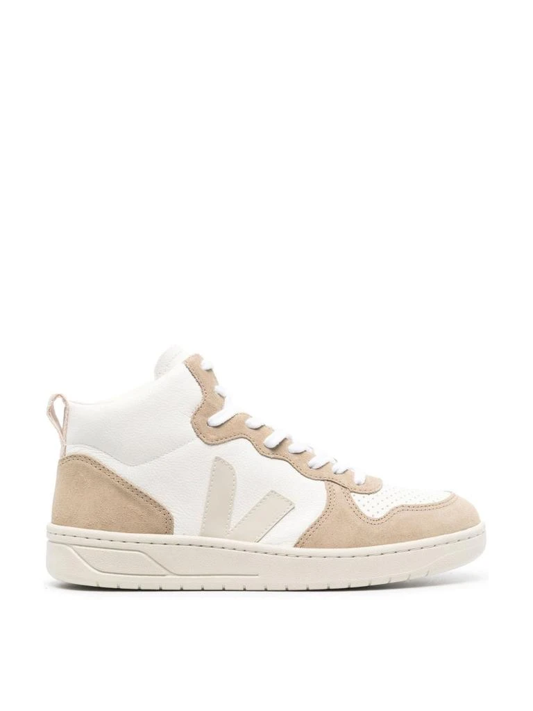 Veja V-15 CHROMEFREE LEATHER SNEAKERS 1