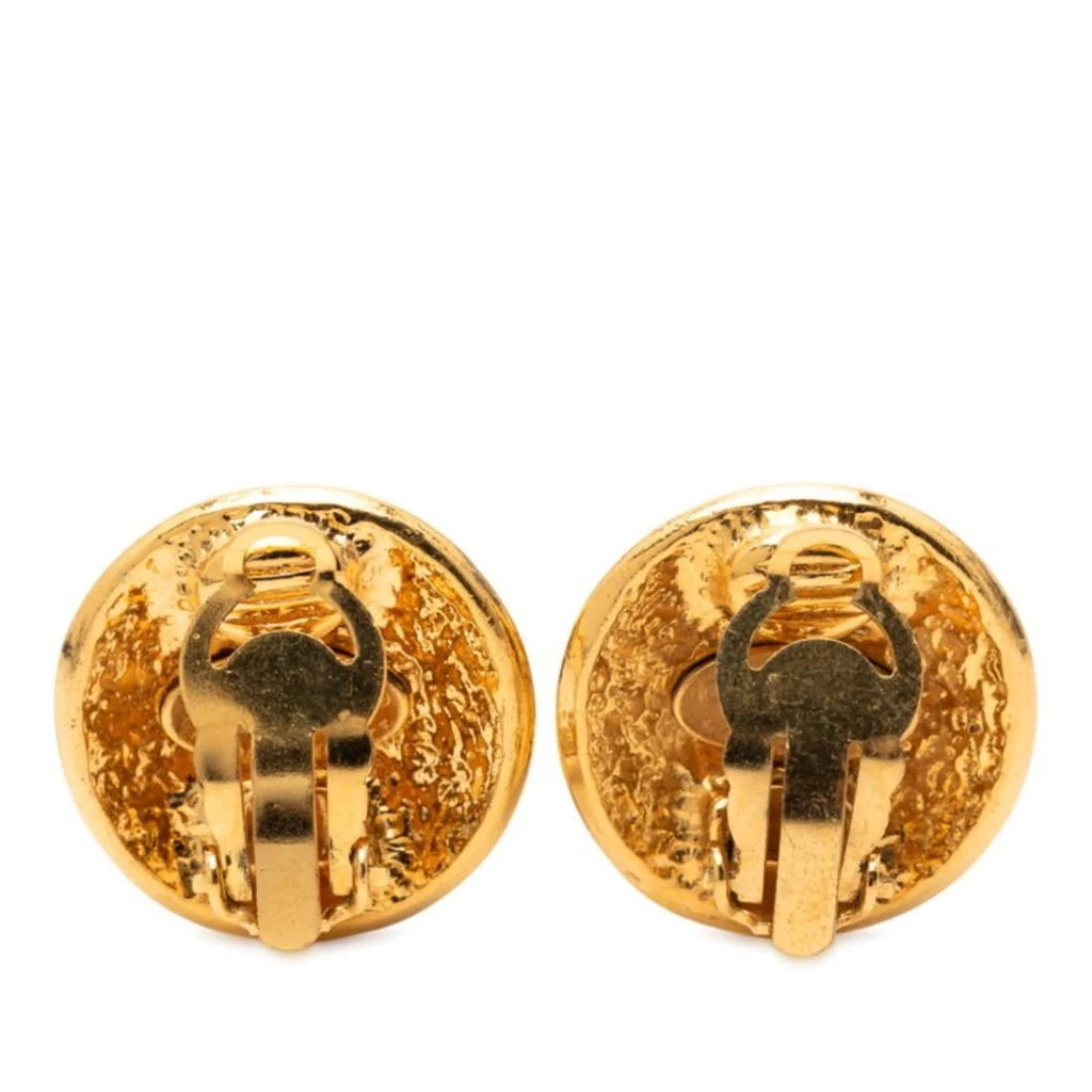 Chanel Plating Clip Earrings (Pre-Owned) 2