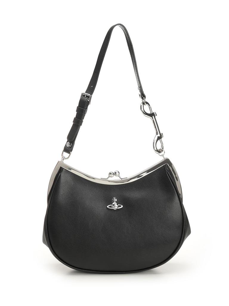 ★Vivienne Westwood★ Mini Linda Tote Bag Black 5C01000GWL00 Vivienne Westwood Linda