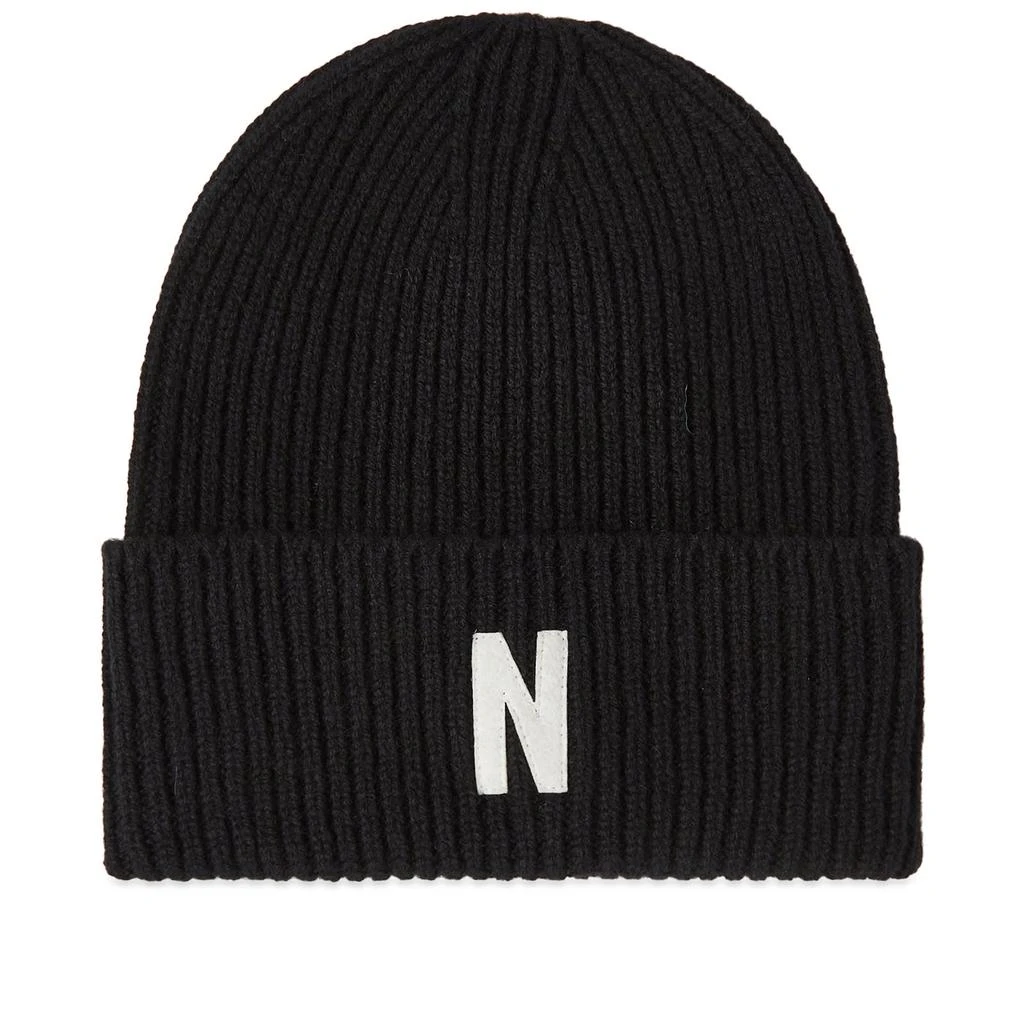 Norse Projects Norse Projects N Logo Beanie 1