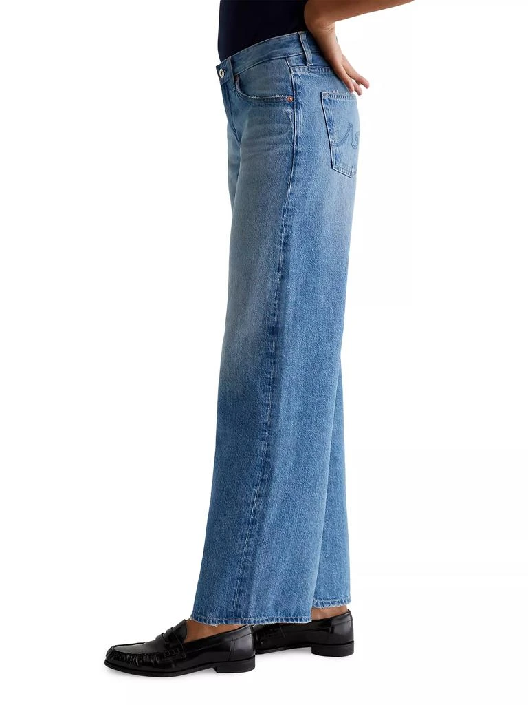 AG Jeans Adria Mid-Rise Wide-Leg Jeans 3