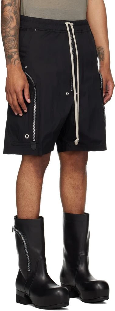 Rick Owens Black Concordians Bauhaus Bela Shorts 2