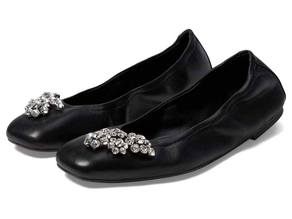 Stuart Weitzman Crystal Fleur Ballet Flat