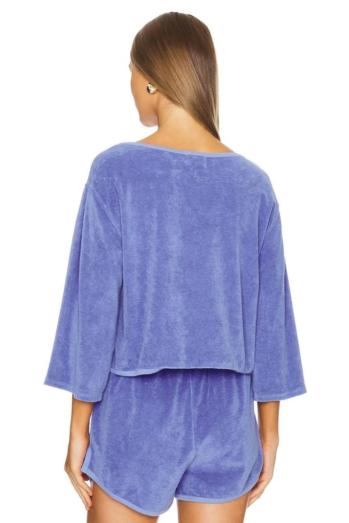 Nation LTD Nation Ltd - Fallon Terrycloth Popover Top 3