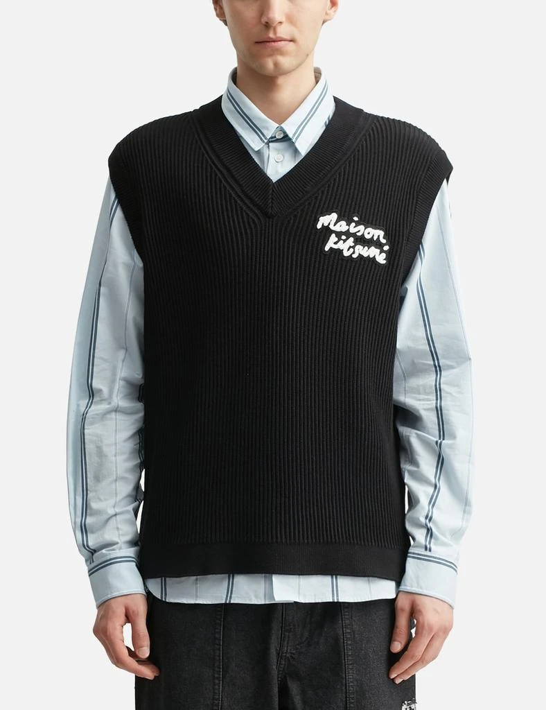Maison Kitsune Maison Kitsuné Handwriting Vest 3