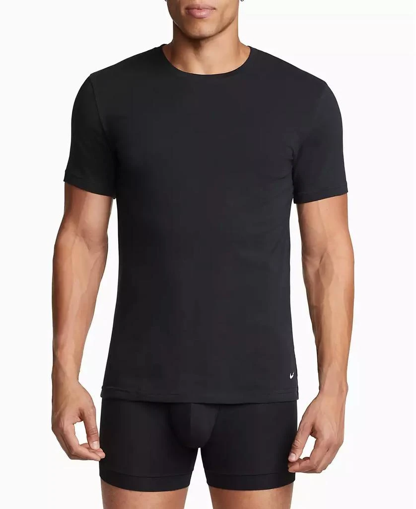 NIKE Men's 2-Pack Dri-FIT Essential Cotton Stretch Undershirts 4