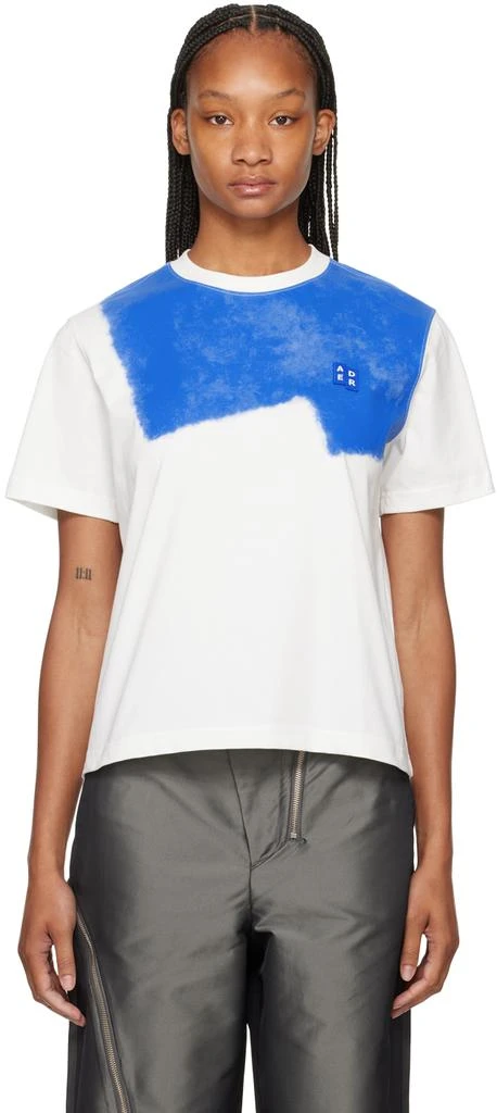 ADER error White Significant TRS Tag T-Shirt 1