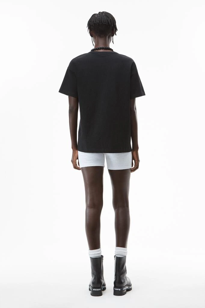 Alexander Wang PUFF LOGO TEE IN COTTON JERSEY 5