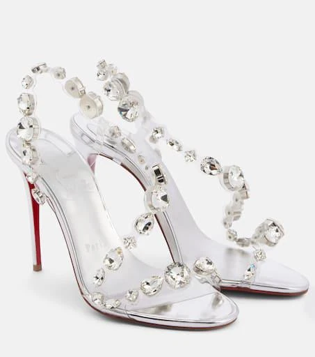 Christian Louboutin Rosalie Jewel 100 crystal-embellished sandals 1