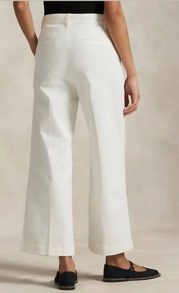 Ralph Lauren Polo Ralph Lauren - Chino Wide Leg Crop Pant 2
