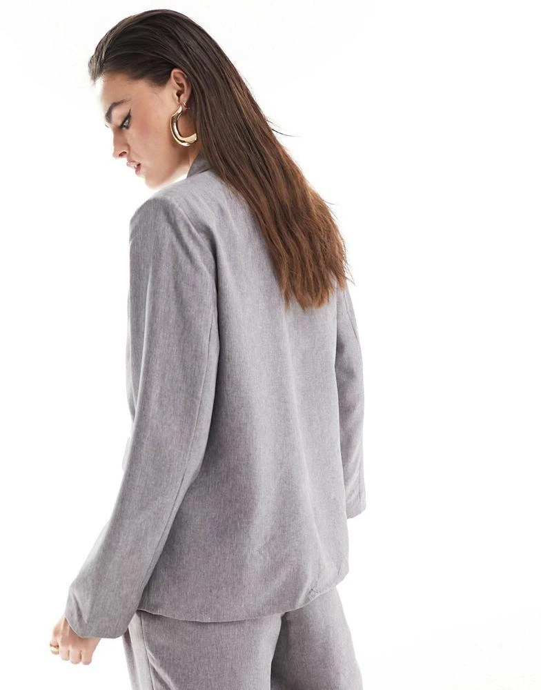 Y.A.S. Y.A.S oversized dad blazer co ord in slate 4