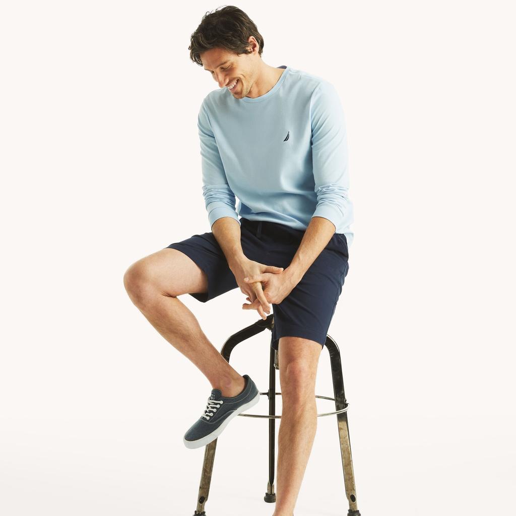 Nautica Crewneck Long-Sleeve T-Shirt