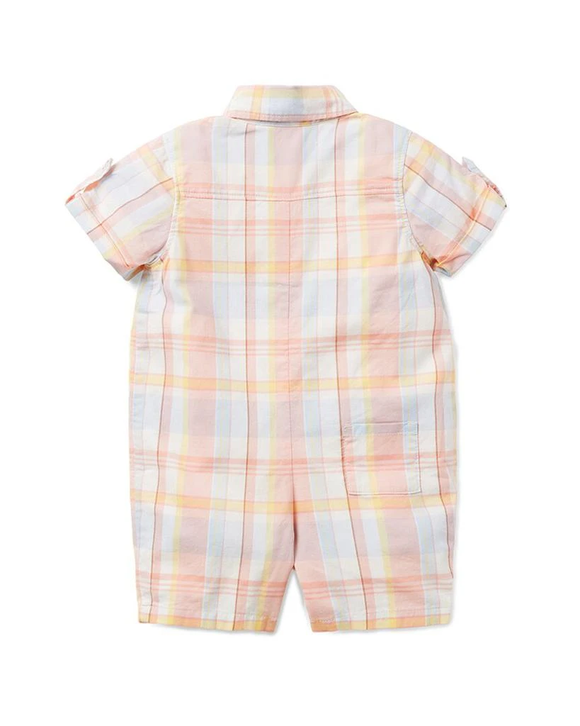 Janie and Jack Baby Madras Plaid Romper 2