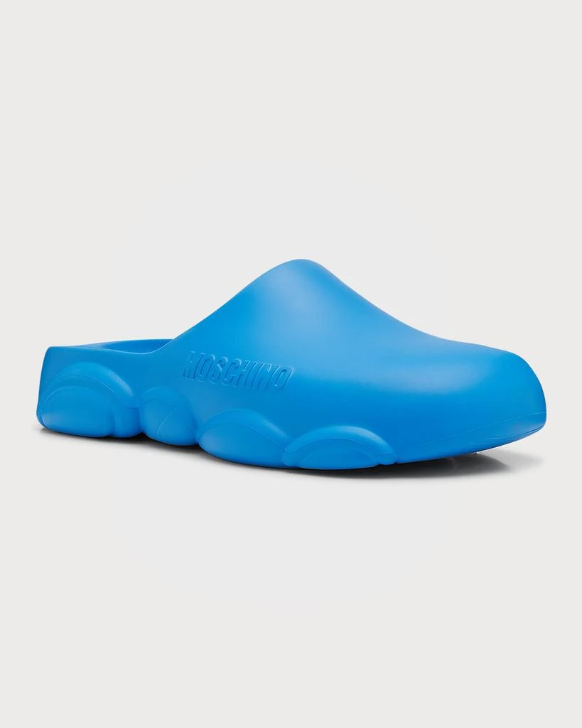 Moschino Men's Bubble Teddy Rubber Slides 3