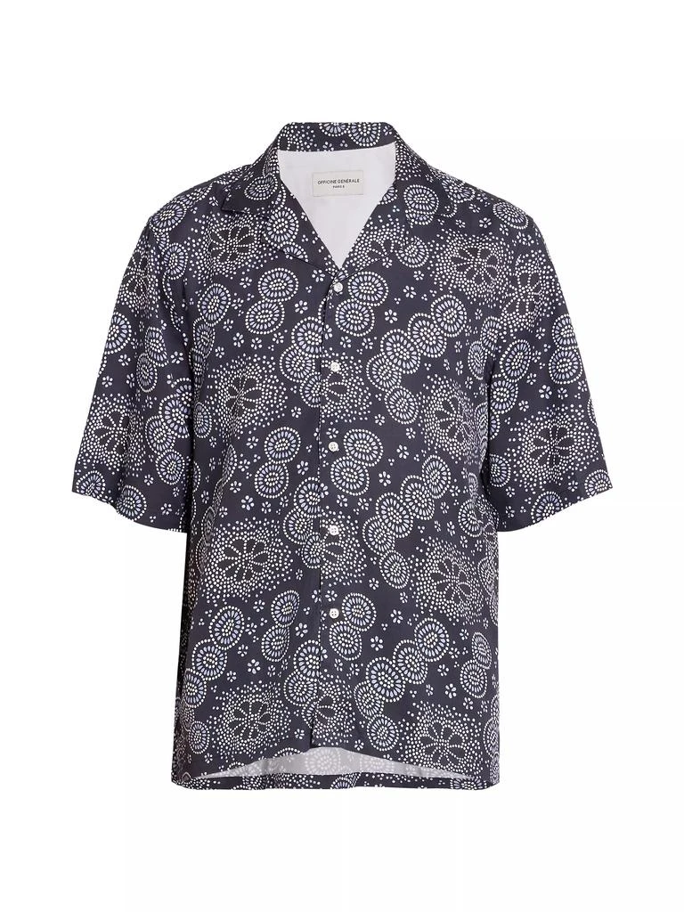 Officine Générale Eren Dots Camp Shirt 1