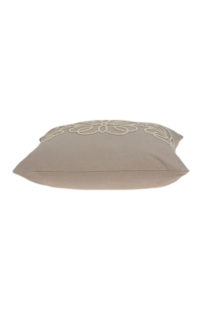 Parkland Sutra Transitional Pillow - 20" x 20" - Tan 2