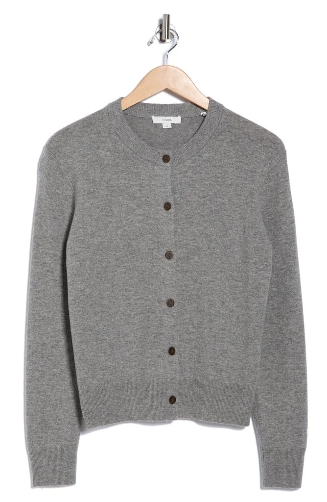 Vince Crewneck Wool Blend Cardigan 3