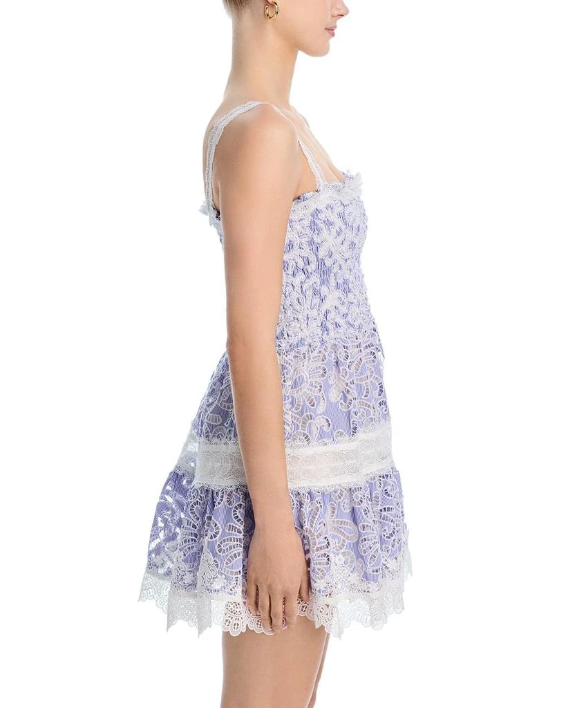 Waimari Aerin Lace Trim Mini Dress 5
