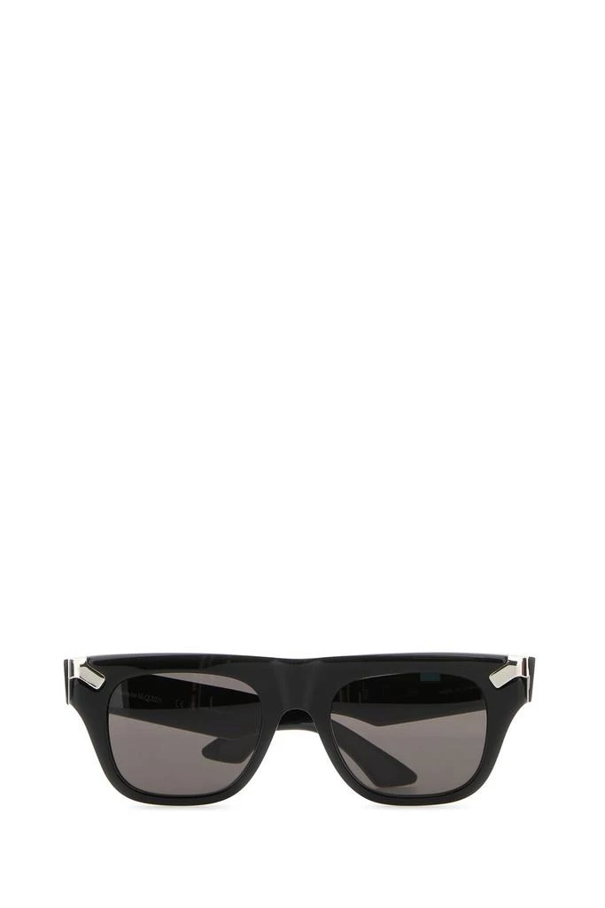 Alexander Mcqueen Black acetate Punk Rivet sunglasses 1