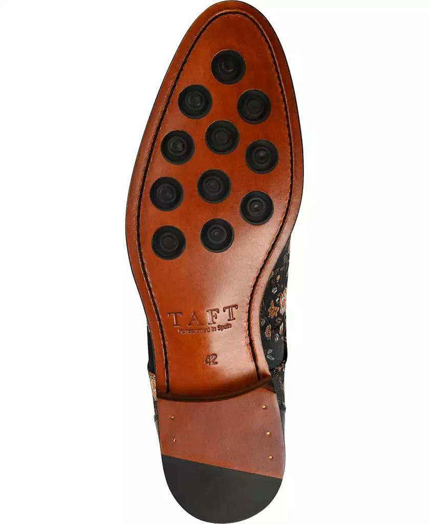 Taft Men's Jack Handcrafted Leather, Velvet and Wool Dress Shoes 4