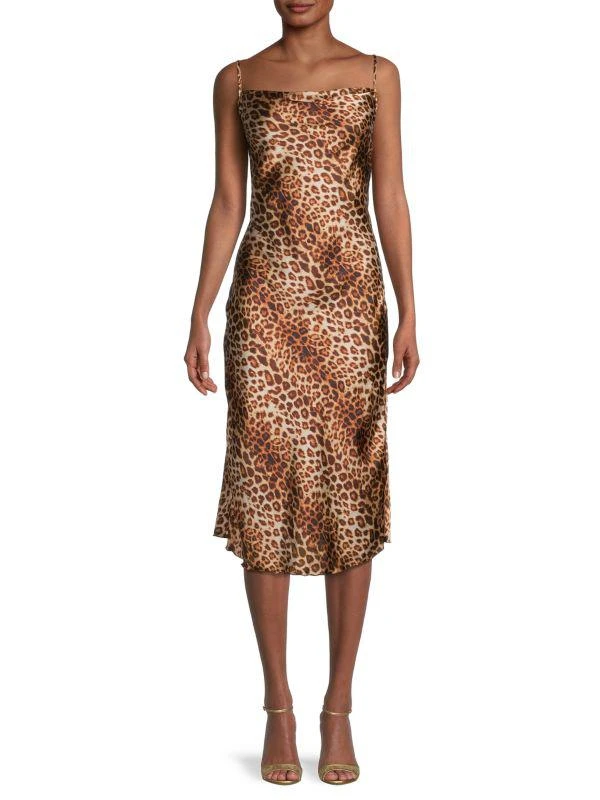 Bebe Satin Slip Dress 1