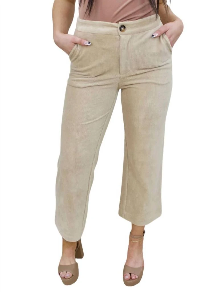 Lucy Paris Bruna Corduroy Pant 1
